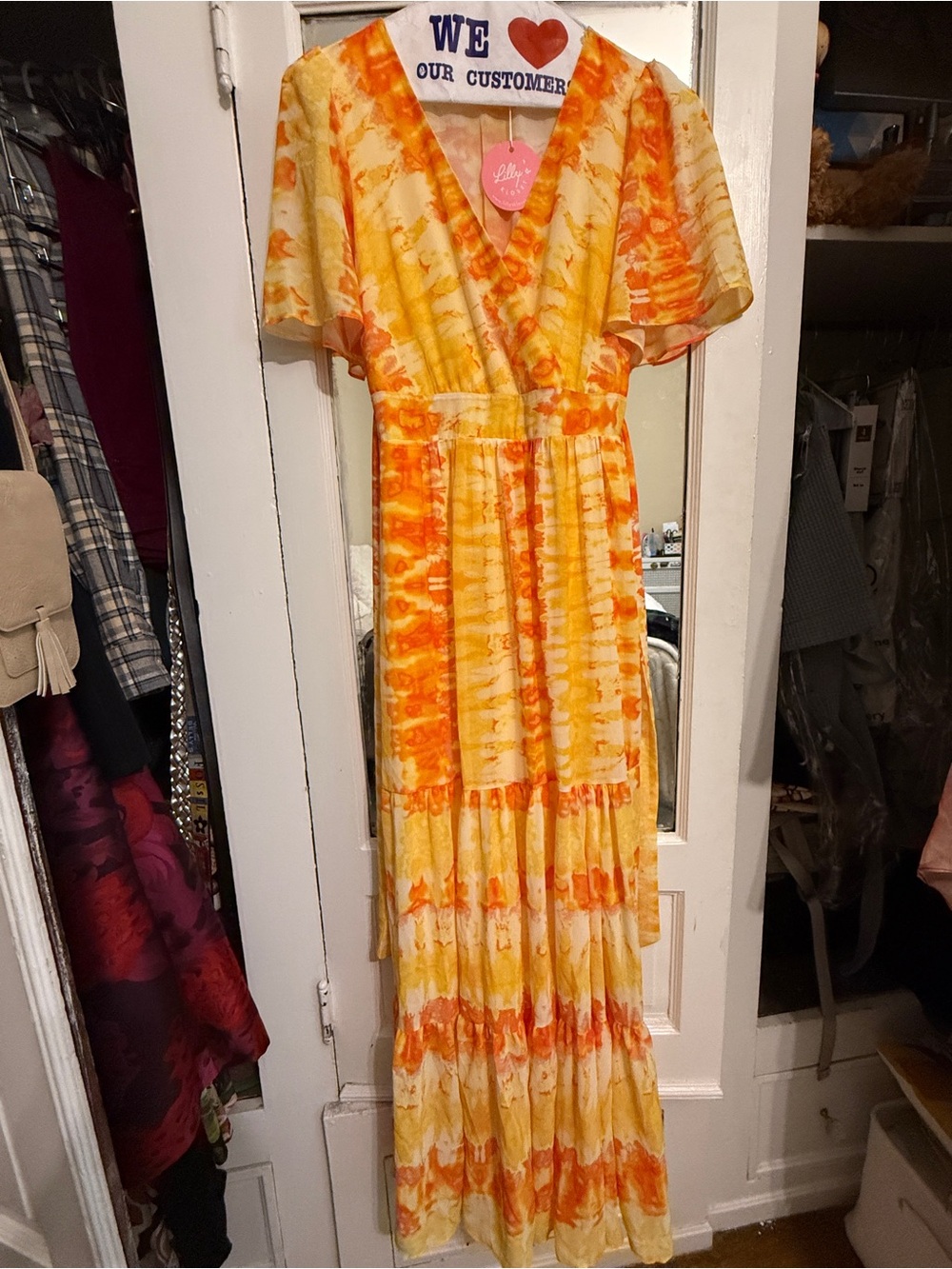 Lilly’s Kloset Tie-Dye Maxi Dress